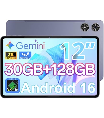 Amazon.com : 2025 Android 16 Tablet with Keyboard, 20GB+128GB 11