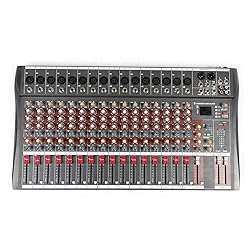 16 Channel Audio Mixer Professional Bluetooth Live