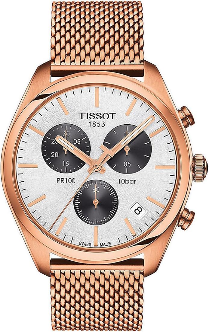 Tissot pr 100 rose gold Clearance