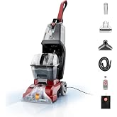 Hoover PowerScrub Deluxe Carpet Cleaner Machine, Pet &amp; Upholstery Tools | Deep Cleaning Carpet Shampooer Machine, SpinScrub Brushes, HeatForce Drying, Pair with Hoover Carpet Cleaner Solution
