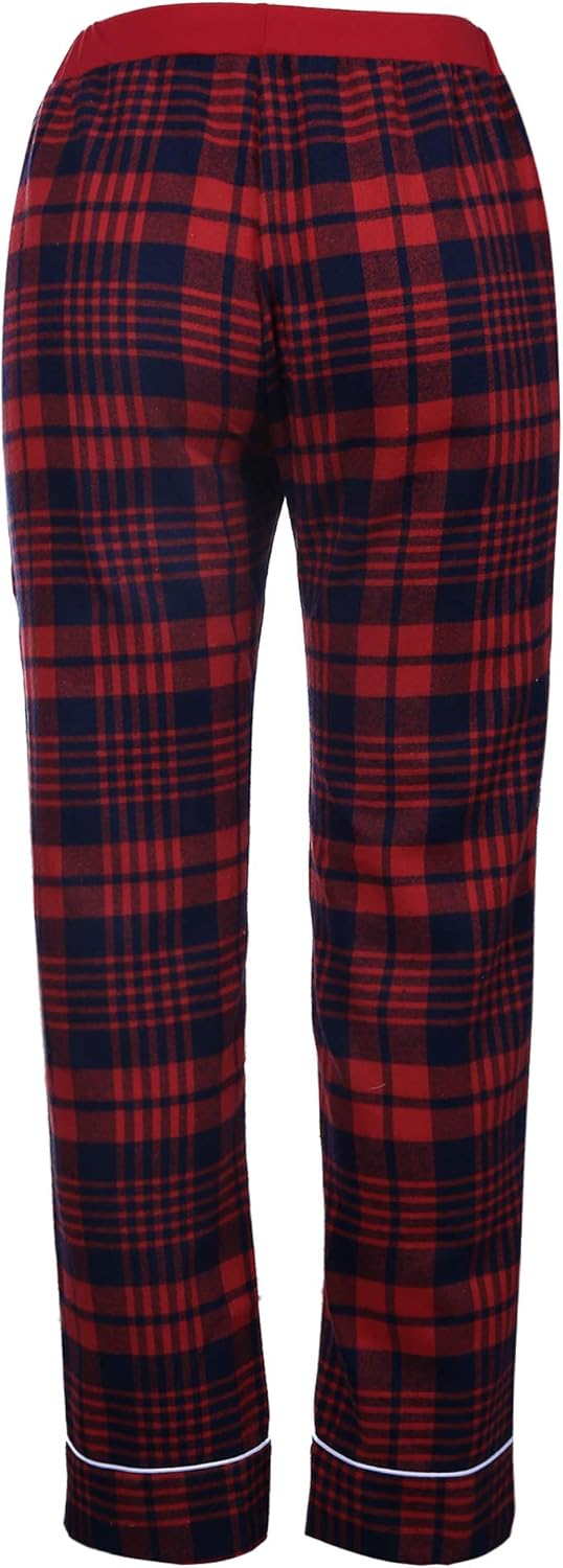 iClosam Women's Pajama Bottoms 100% Cotton Sleepwear Check PJS Lounge Pants Trousers(S-XXL) at  Women’s Clothing store