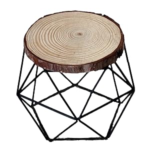 1:4 scale Table Modern Miniature Wood Metal Furniture Dollhouse for BJD Dolls