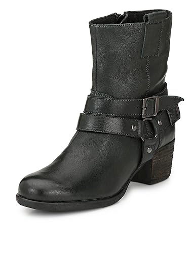 green leather boots uk