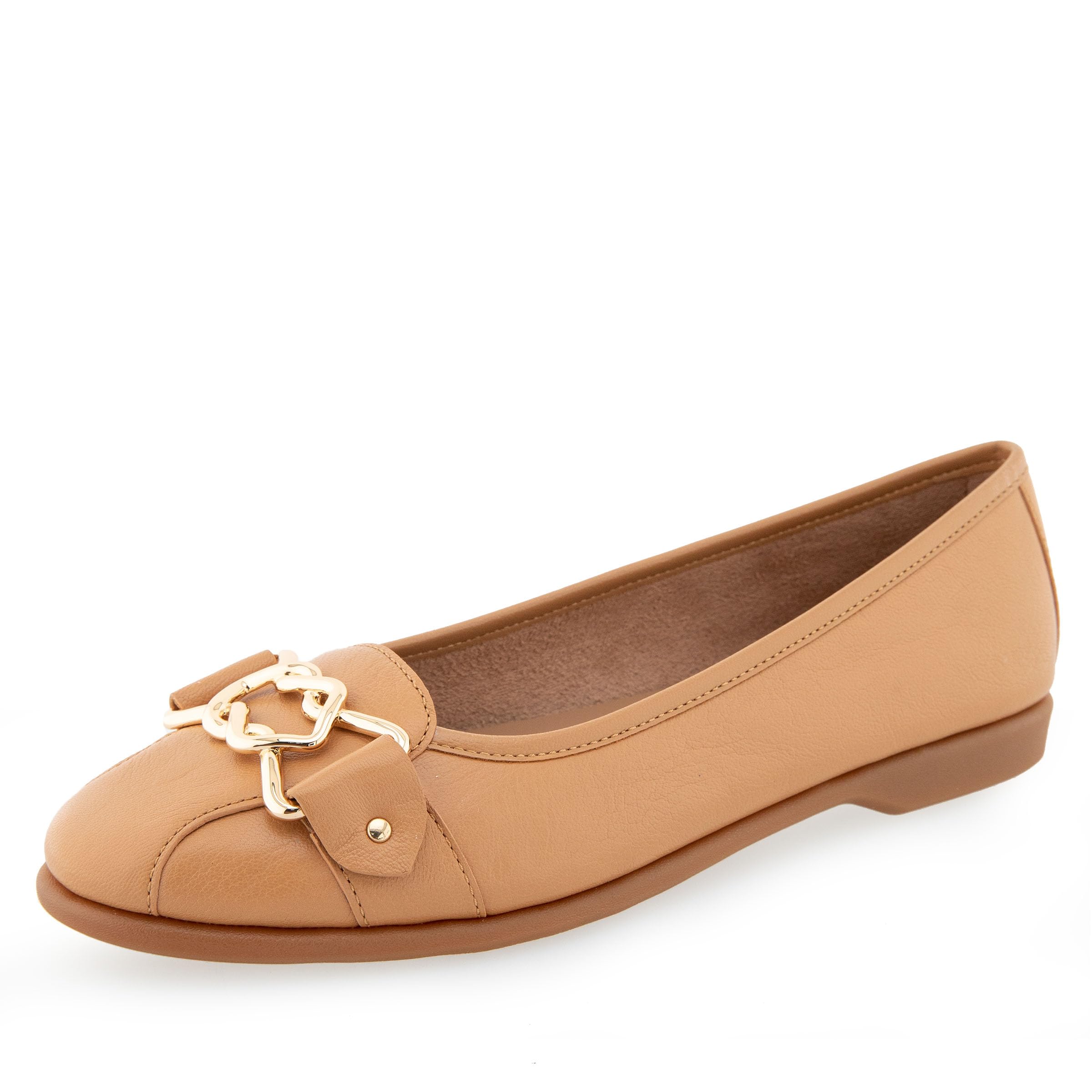 Aerosoles Women’s BIA Ballet Flat, Doe Leather, 7.5 Wide