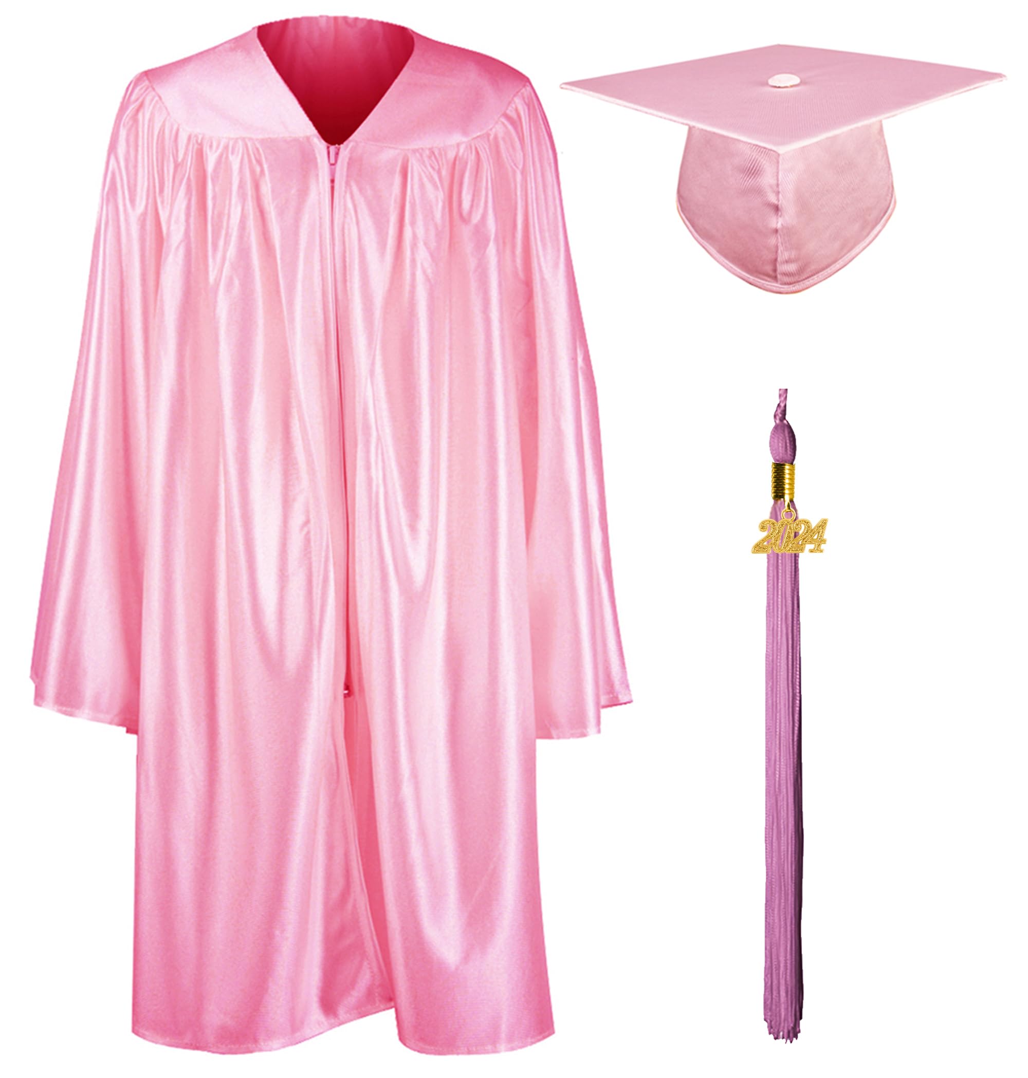 GraduationMall Shiny Kindergarten & Preschool Graduation Gown Cap Set ...