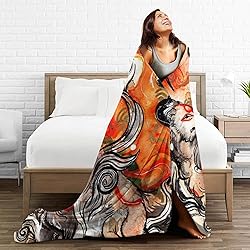 BBggyh Throw Blanket Okami Amaterasu Ultra-Soft
