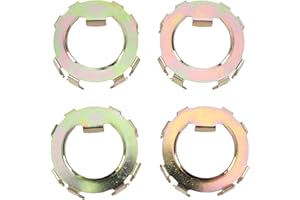 KIMISS Trailer Spindle Nut Retainer Metal Secure Fixation Wheel Spindle Nut Replacement for 2 to 8K Dexter Axle