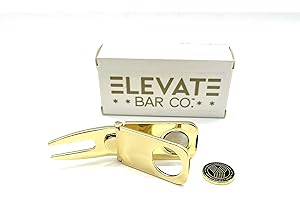 Elevate Bar Co. Multi-Use Magnetic Cigar Holder, Golf Divot & Marker Tool