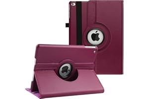 Rotating Case for iPad 9.7 2018 2017/ iPad Air 2/ iPad Air 1-360 Degree Rotating Stand Protective Cover Smart Case with Auto 
