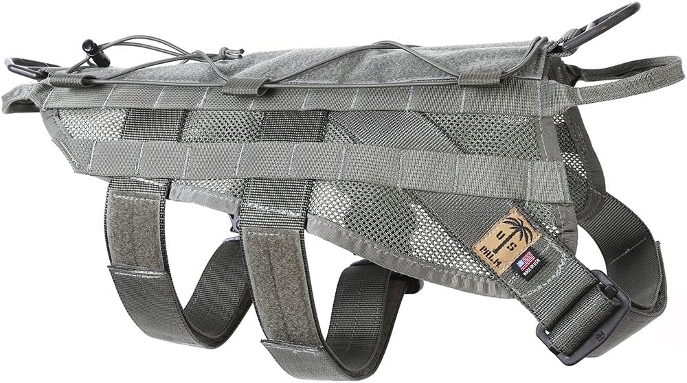 US PALM Cynology War Labs Hot Weather Half Vest K9 Harness (Large)