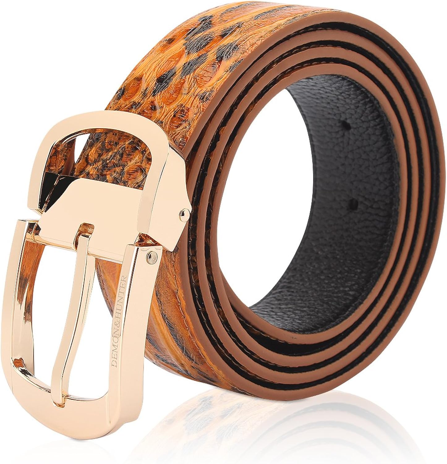 Demon&Hunter PBS Series Men's Prong Buckle Belt