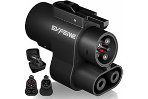 EVPEIWE NACS to CCS1 Adapter, EV Charging Adapter for V3/V4 Supercharger & Other NACS DC Charging Station to Charge CCS1 EV, 500A 1000V Fast Charging EV Adapter for NACS DC Charger