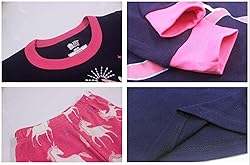 Pajamas for Girls Unicorn Sleepwears for Kids