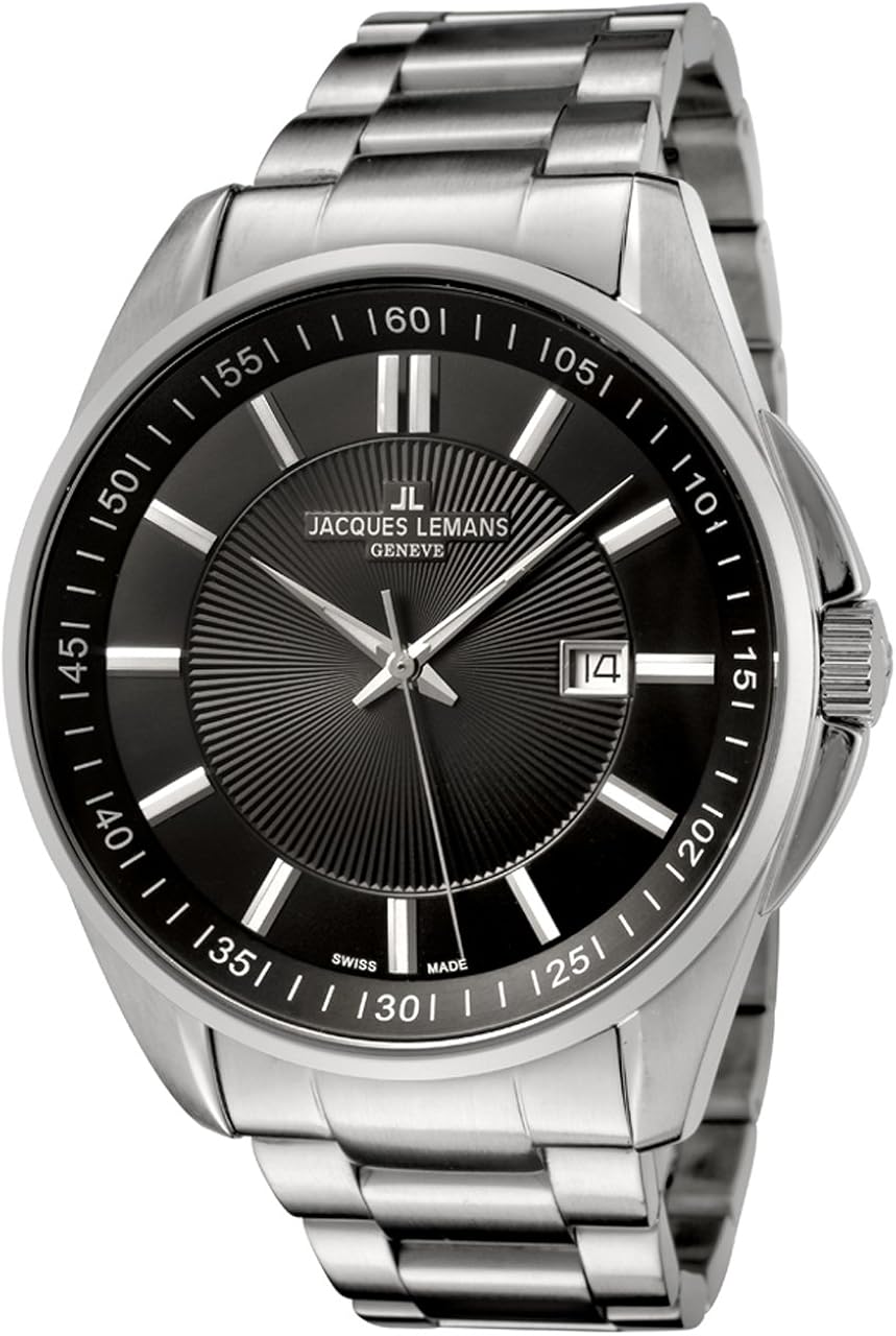 Jacques Lemans Men's GU199O Geneve Collection Tempora