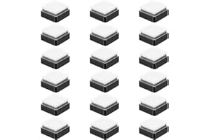 VINTORKY 18Pcs Blank Ink Stamp Pads Uninked Mini Felt Sponge DIY Craft Scrapbooking Card Making Supplies
