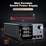 NANKADF DC Power Supply Adjustable 30V 10A with Encoder USB Fast Charge view 4