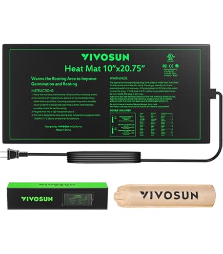 Brown & Seedling DA'S Thermal 定価30800円 Amazon.com : Sunpad lite Seedling Heat Mat, 8.875