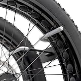 StoreYourBoard Fat Tire Bike Wall Rack - Holds 2 Bikes, 5" Wide Wheels, 100 lbs view 5