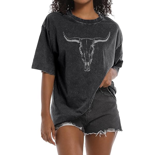 トップス CALEE RODEOBOADER SHIRTS BLACK L Amazon.com: Cowboy Take Me Away Western T-Shirt Bull Skull