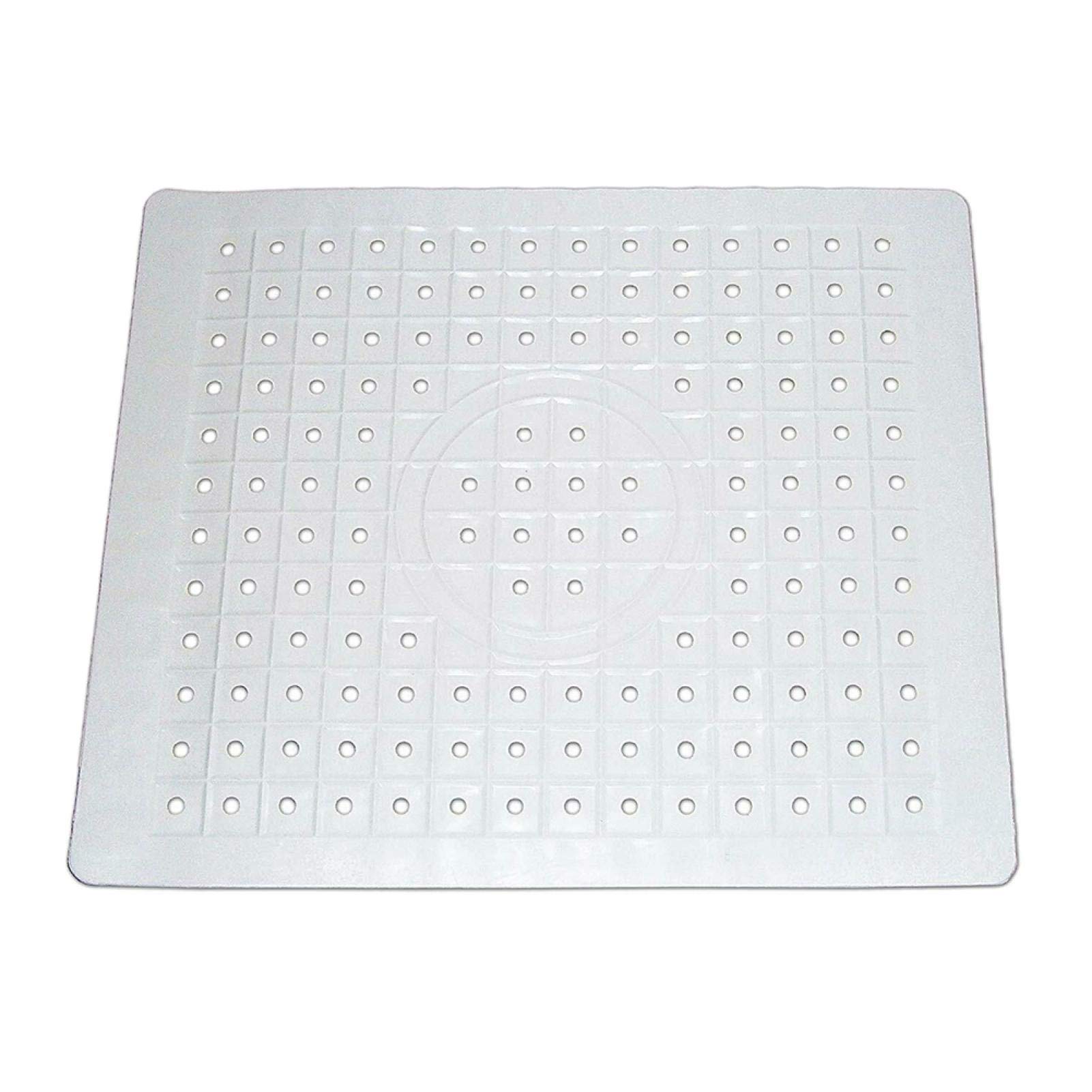 Faderr Sink Mat, Soft Rubber Sink Mat, Anti Slip Sink Protector Mat, Heat Insulation Dish Draining Mat, Drying Protector Kitchen Sink Mat, Sink Cushion Protection Mat (White, Rectangle)