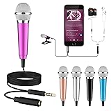 Wootrip Mini Microphone 3.5mm Portable Tiny Mic for