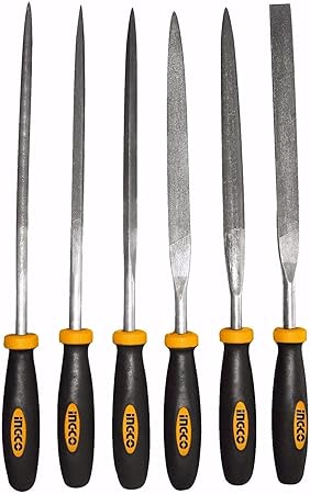 Bộ 6 Giũa Sắt (140Mm) Ingco HKTF63