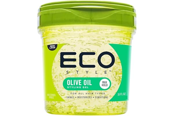 Eco Style Olive Oil Gel, 8 Ounce | Green