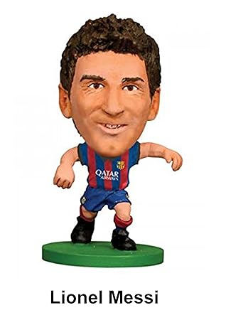 Soccerstarz Barcelona Lionel Messi, Blue/Green
