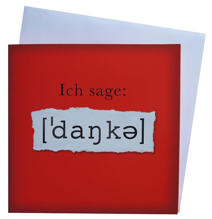 Besprechbare Karte Danksagung Geburtstag Party Feier …: Amazon.de