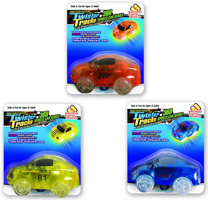 light up car track the entertainer