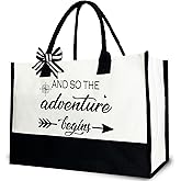 Gezred Aesthetic Canvas Tote Bag for Women, Shoulder Bag Gifts for Friends Bestie, 12x17 inch