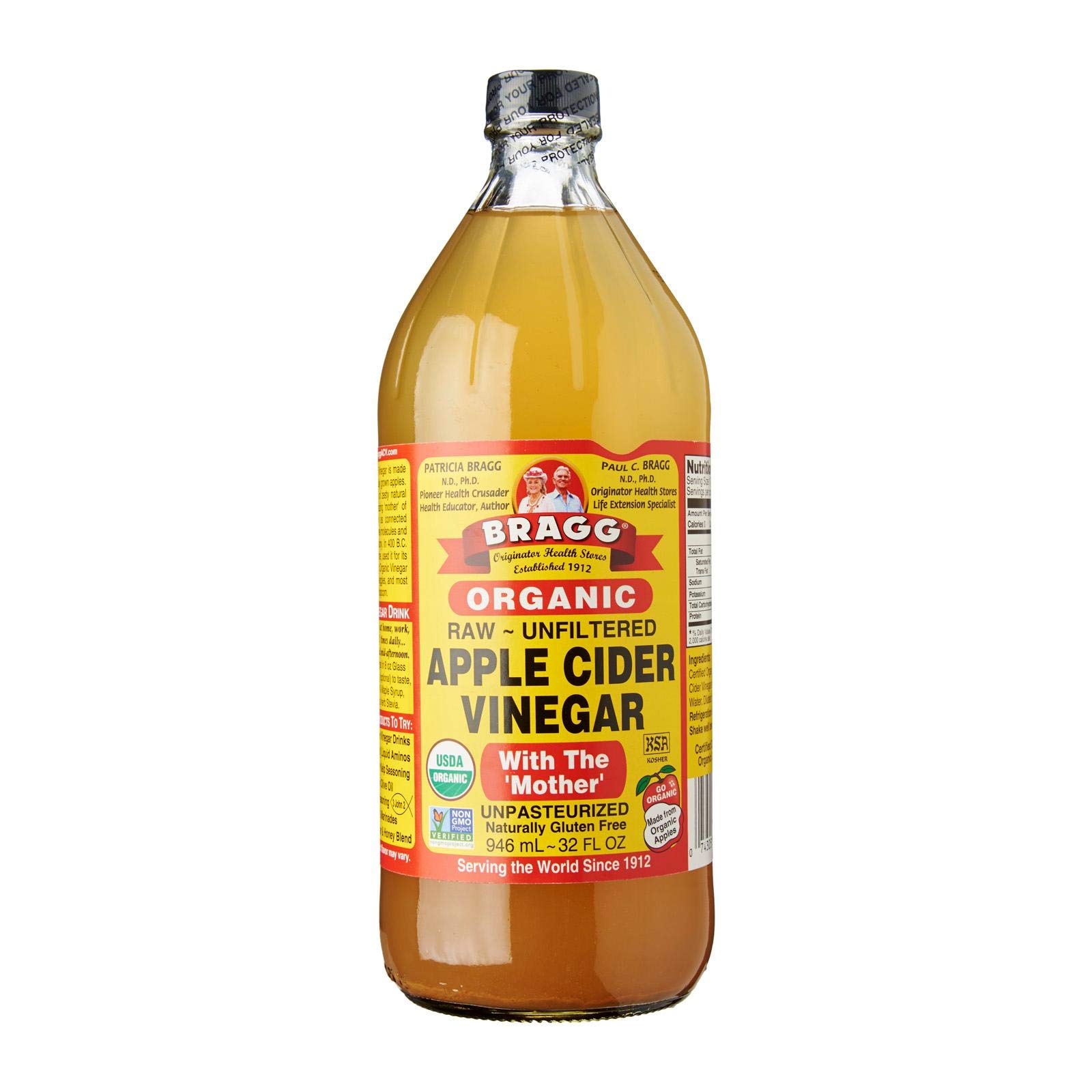 Bragg Organic Raw Apple Cider Vinegar, 32 oz Buy Online in Kuwait