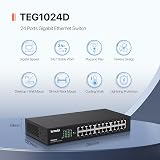 Tenda 24-Port Gigabit Unmanaged Ethernet Network Switch 1000Mbps view 2