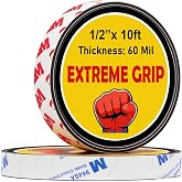 2 Rolls a+b Magnetic Tapes, Flexible Magnet Strips with Adhesive Backing, 10 Feet x 0.5"W Each Roll for DIY, Crafting, and Organizational Projects.