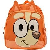 Bluey Bingo Backpack for Girls &amp; Boys for Kindergarten &amp; Elementary School, 12 Inch, Plush with 3D Ears &amp; Appliques, Adjustable Straps &amp; Padded Back, Lightweight Travel Bag for Kids