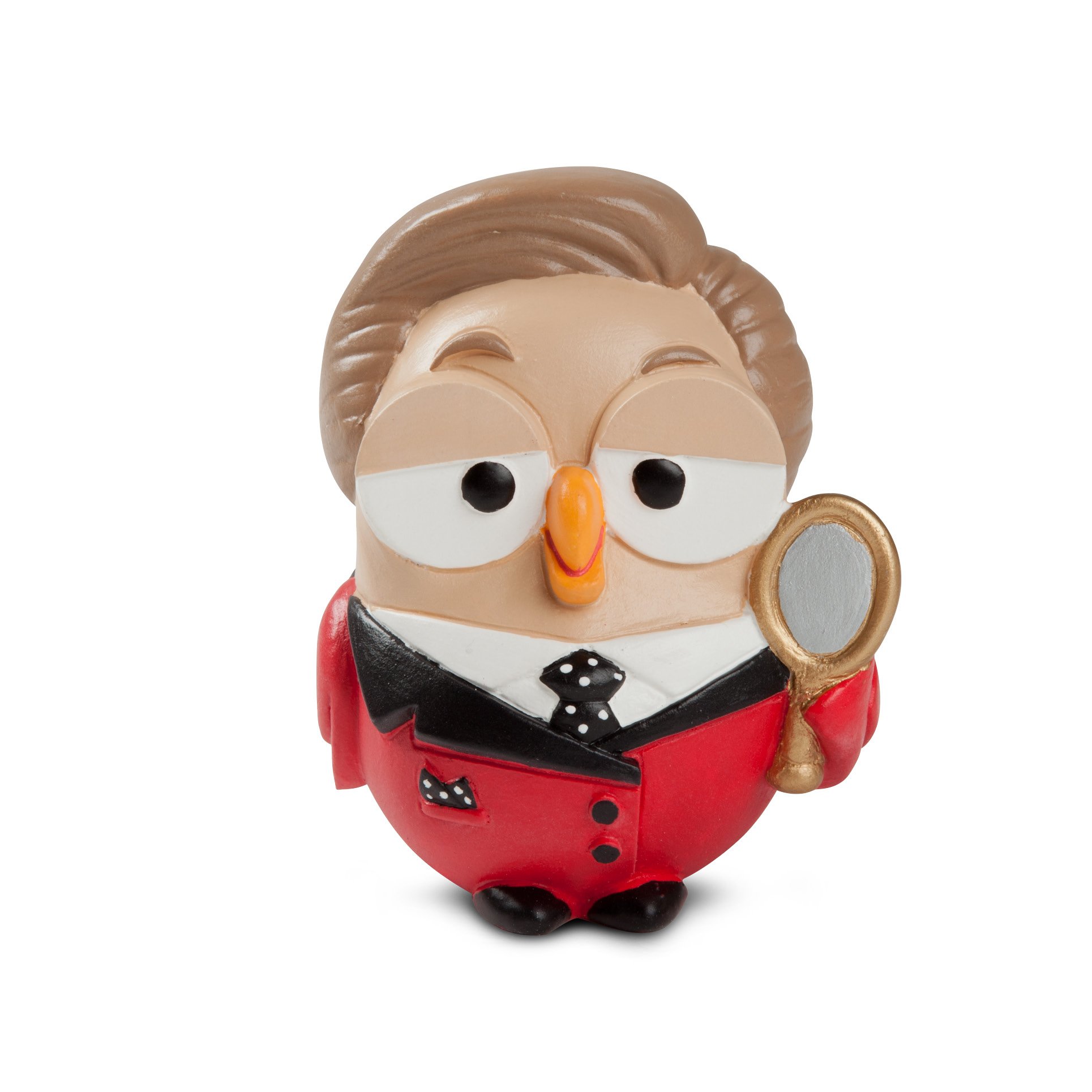 Studio Egan ml18gu/2VG Figurine Red, Model goofino, Ceramic, mutlicolore, 8 x 8 x 10 cm