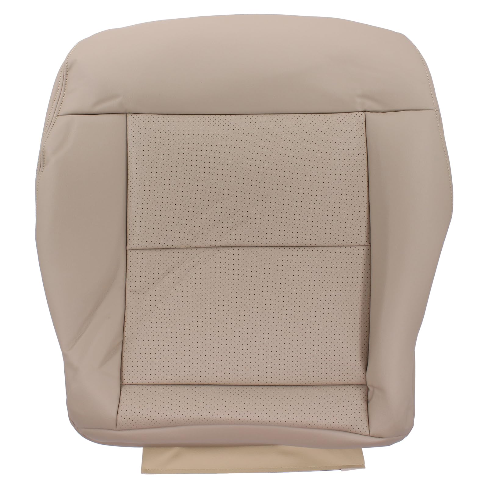 Photo 1 of NewYall Tan Front Left Driver Side Bottom Seat Leather Cover for Mercedes-Benz E350 E550 2010-2014