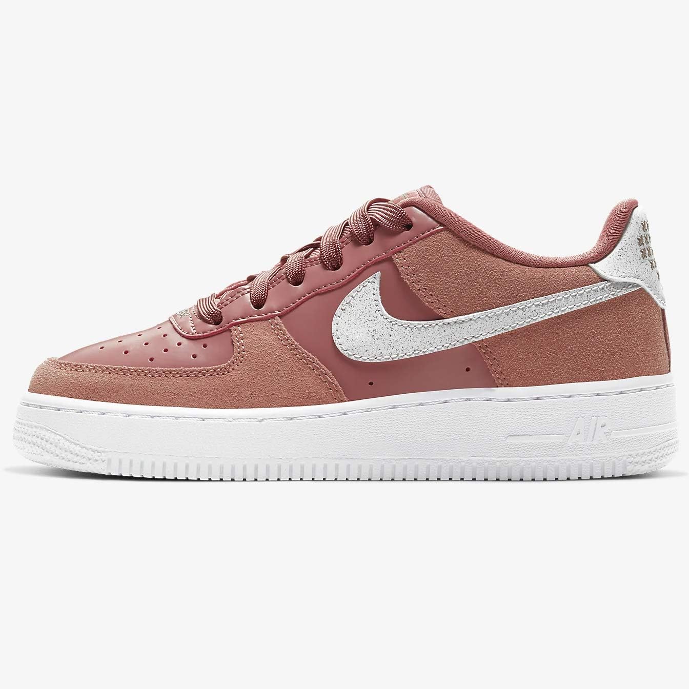 Amazon ナイキ エア フォース 1 Lv8 バレンタインデー J Air Force 1 Lv8 Valentines Day ピンク ゴールド ホワイト Cd7407 600 日本国内正規品 23 5cm Nike ナイキ ランニング