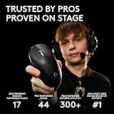 Logitech G PRO X Superlight 2c Wireless Gaming Mouse Pink, 53 g, 44K DPI, 8 kHz view 8