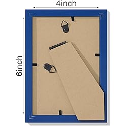 Vittanly 4x6 Picture Frame, Engineered Wood with