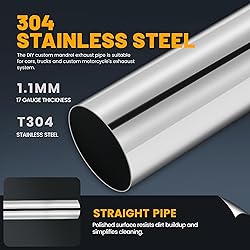 4 Inch Stainless Steel Exhaust Pipe 40 Inch