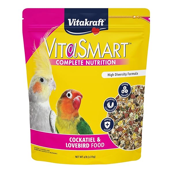 VITAKRAFT VITA SMART GOURMET COCKATIEL AND LOVEBIRD FOOD...