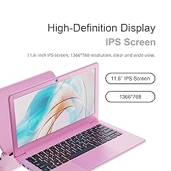 PONKLOIE Laptop 11.6" Laptops Computer Small
