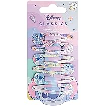 Set De Belleza Infantil De Stitch – Incluye Coletero De Tela, 4 Coleteros, Cepillo Y 2 Pinzas, Diseño Oficial Disney, Multicolor, Fabricado En España
