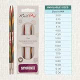 KnitPro Symfonie Interchangeable Circular Needles 5" 3.75mm Birch view 4
