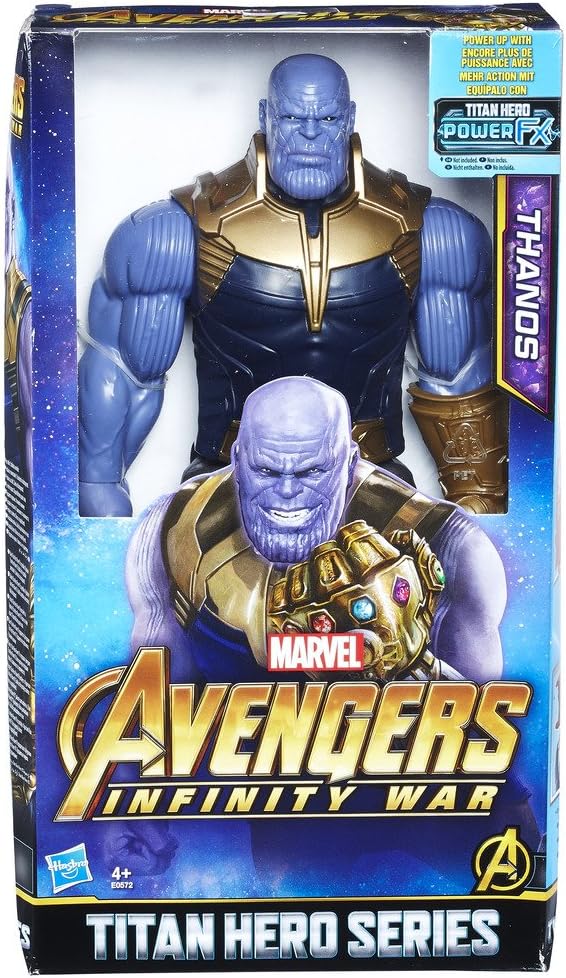 Marvel- Titan Hero Series Thanos (Hasbro E0572EU4)