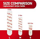 Command Medium White Refill Strips for Wall Hooks - 36 Count - Damage Free view 5