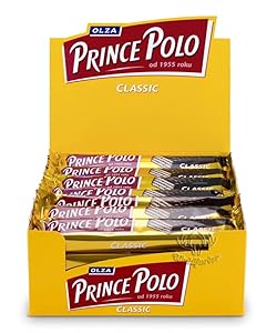 Prince Polo Dark Chocolate Covered Wafer Classic 35g (Pack of 32 bars)
