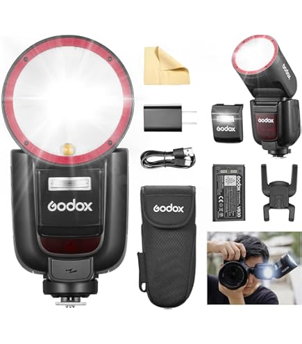 Amazon.com : Godox VING V860IIF TTL Li-Ion Flash Kit for