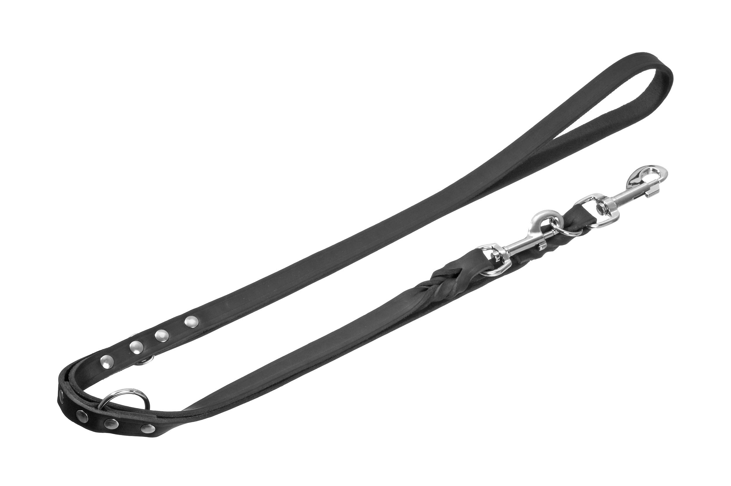 Karlie Rondo Twisted Training Leash, 12 mm x 200 cm, Black